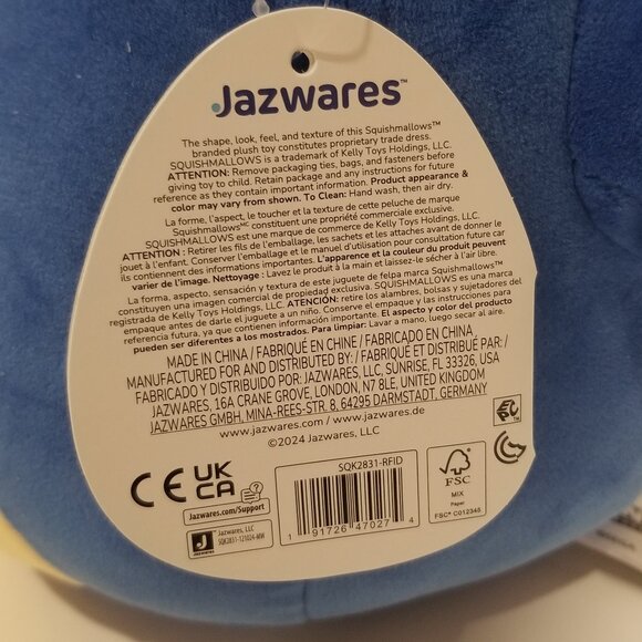 Squishmallows Sonic the Hedgehog, 8", NWT - Picture 9 of 16